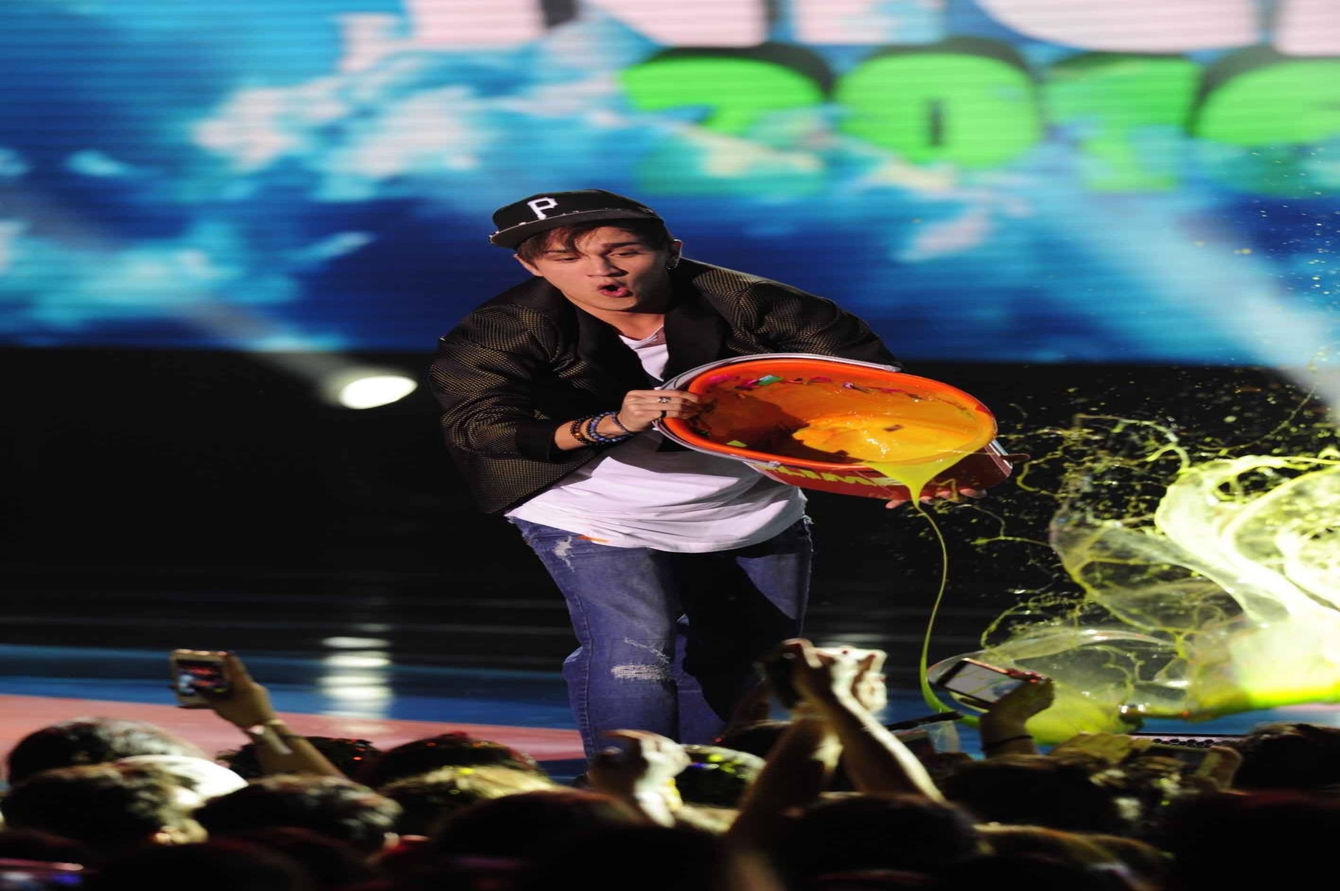 20.out.2016 - O youtuber Christian Figueiredo apresenta a edição de 2016 do Meus Prêmios Nick, em São Paulo - Samuel Chaves/Brazil News