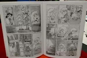 Narrativa silenciosa da quadrinista brasileira Ju Loyola está exposta na Comic Con - Renata Nogueira/UOL