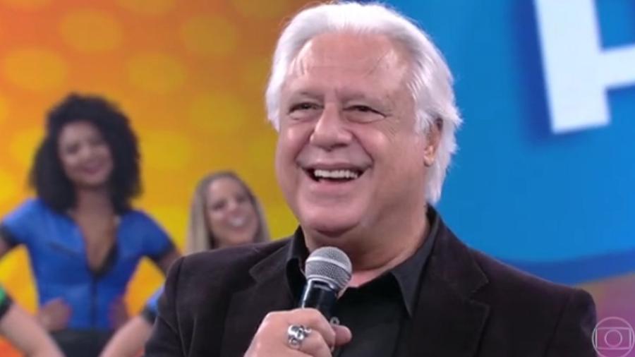 Antônio Fagundes revela o seu lado romântico durante participação no "Domingão" - Reprodução/TV Globo