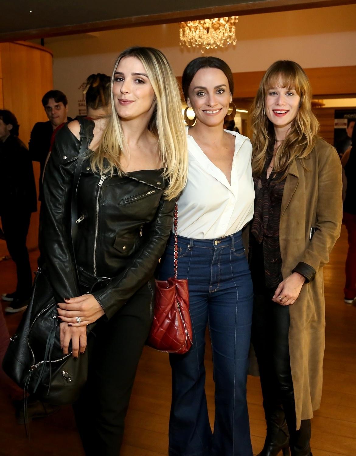 Rafa Brites, Suzana Pires e Mariana Ximenes comparecem à última apresentação do espetáculo "Tryo Elétryco" - Roberto Filho/Brazil News