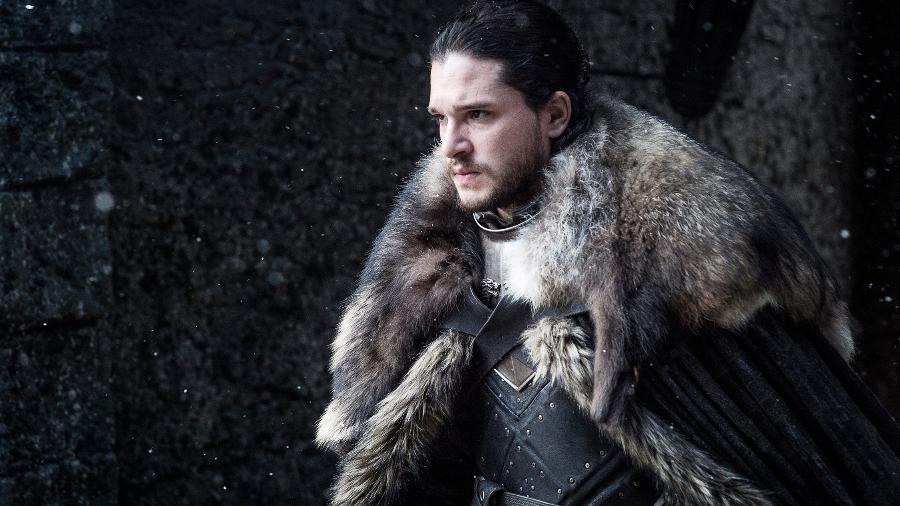 Jon Snow (Kit Harington) em cena de "Game of Thrones" - Reprodução