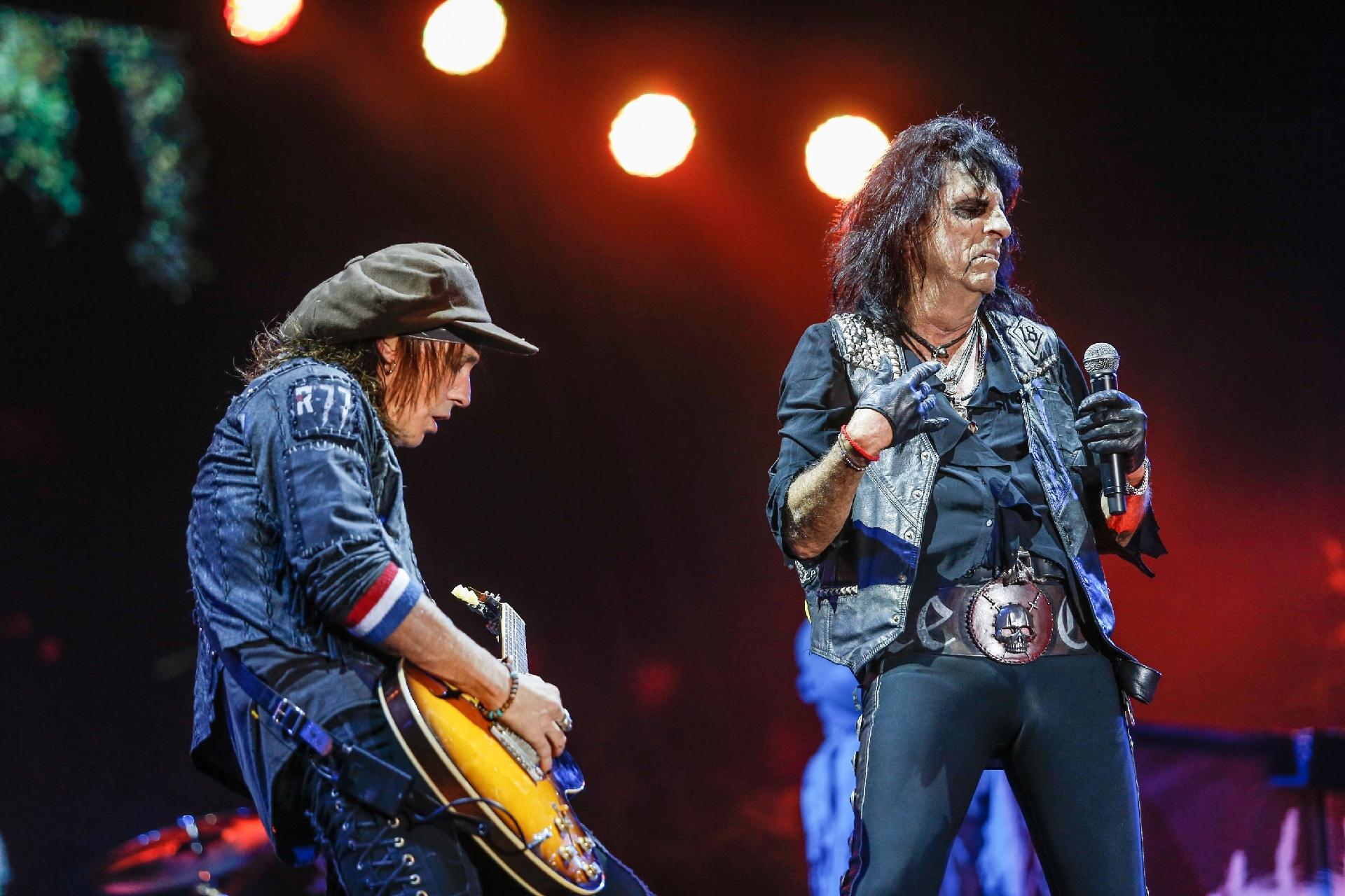 Alice Cooper é a terceira atração a se apresentar no Palco Sunset, no quarto dia do Rock in Rio 2017, realizado no Parque Olímpico, na Barra da Tijuca, zona oeste da cidade - Marco Antonio Teixeira/UOL