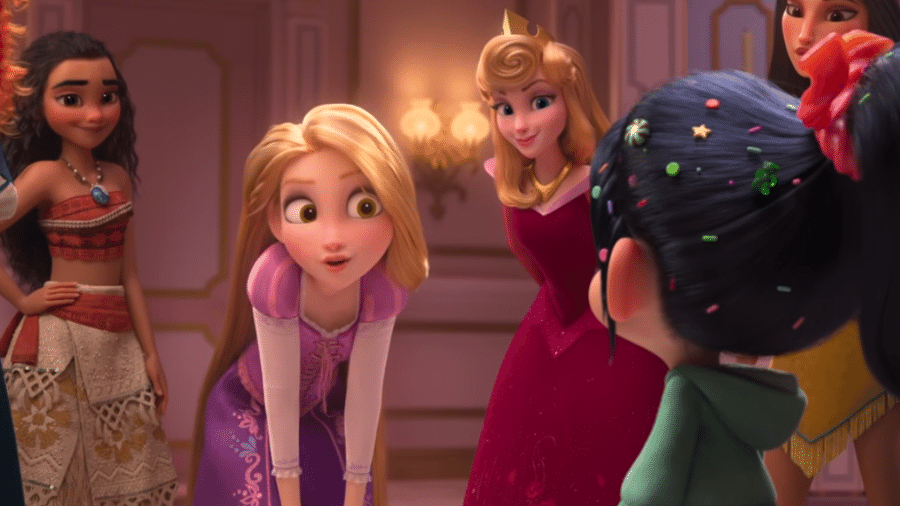 As Princesas da Disney aparecem no trailer de "Detona Ralph 2" - Reprodução
