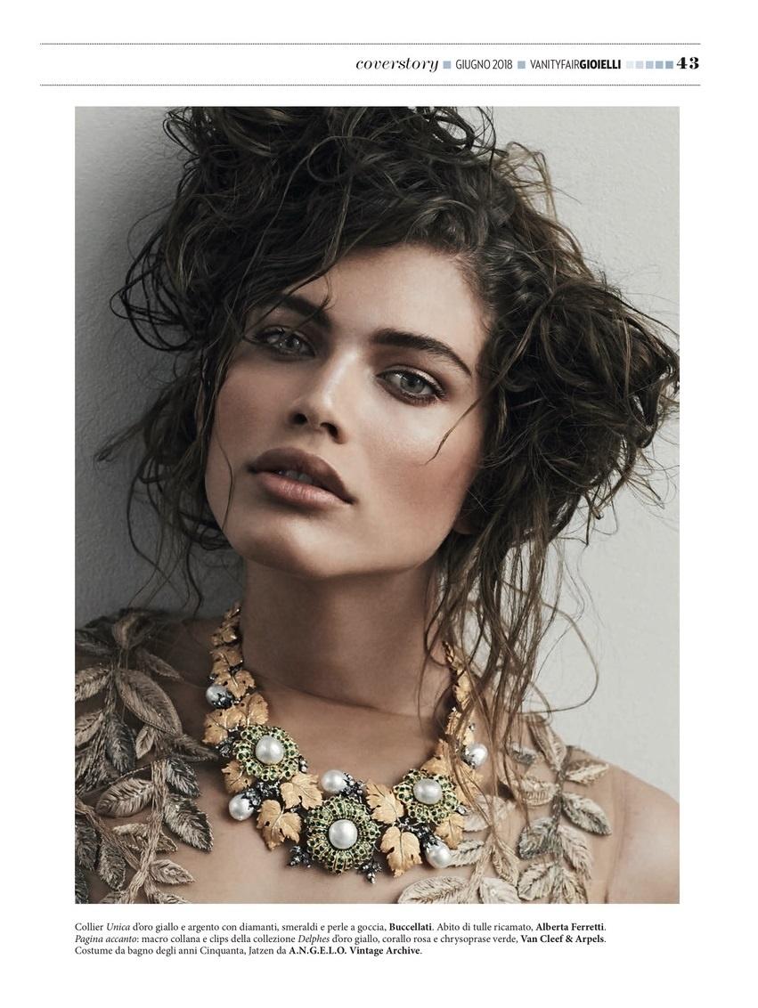 Valentina Sampaio - Giovanni Gastel/Vanity Fair