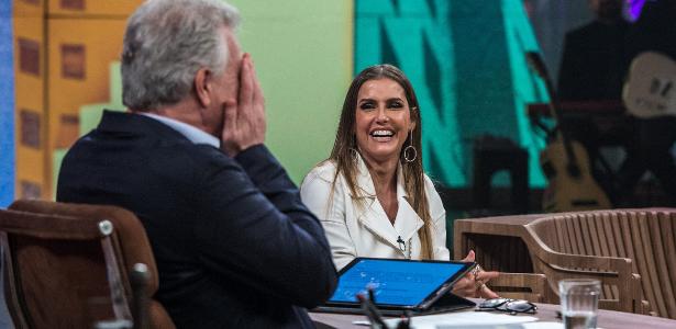 Pedro Bial recebe Deborah Secco nesta quinta-feira - Fábio Rocha/TV Globo - Fábio Rocha/TV Globo