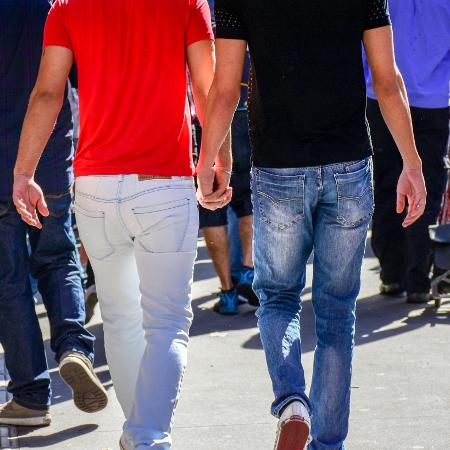 Casal gay - Getty Images