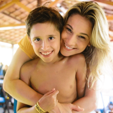 Fernanda Gentil com Lucas, que completa 11 anos - Reprodução/Instagram