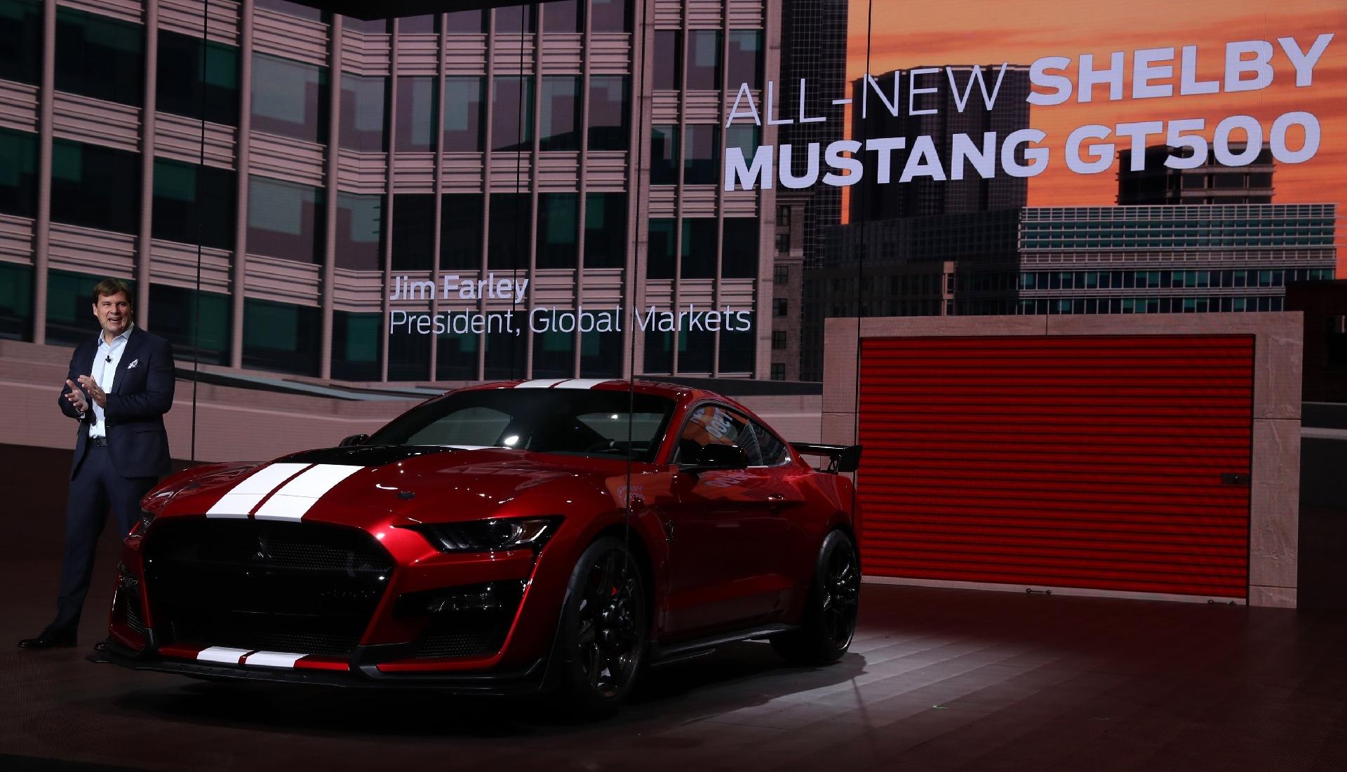 Ford Mustang Shelby GT500 2020 - Jonathan Ernst/Reuters