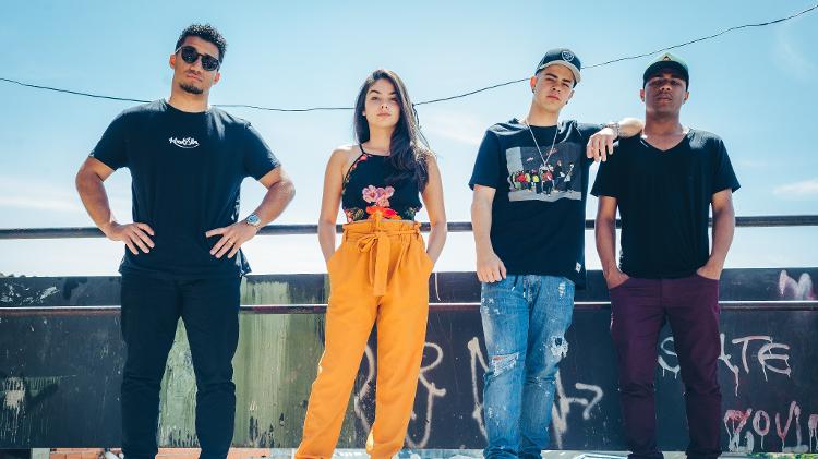 O elenco principal de "Sintonia", nova série brasileira da Netflix - Rafael Morse/Netflix - Rafael Morse/Netflix
