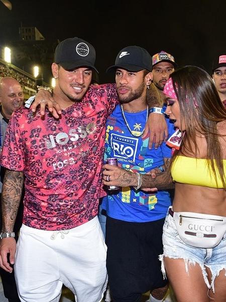 Medina, Neymar e Anitta - Leo Franco/AgNews - Leo Franco/AgNews