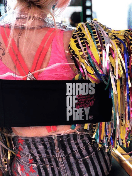 Margot Robbie em foto que anuncia fim das filmagens de "Aves de Rapina" - Reprodução/Instagram