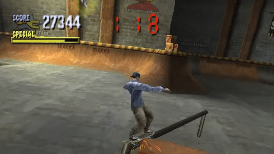 Activision fez protótipo de game baseado em Tony Hawk Pro Skater 1 - Reprodução/Youtube