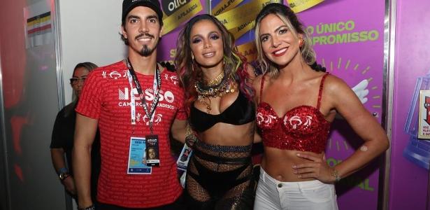 Camarote no Rio | Anitta posa ao lado do seu suposto affair, Gabriel David