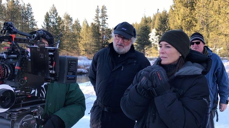 Robin Wright dirigindo o filme 'Land' - Divulgação - Divulgação