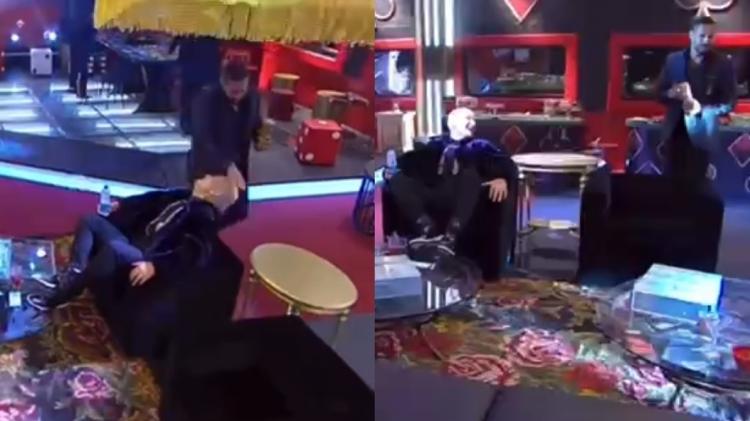 A Fazenda 2021: MC Gui e Arcrebiano reclamam de pouca bebida alcoólica na quarta festa - Reprodução/PlayPlus - Reprodução/PlayPlus