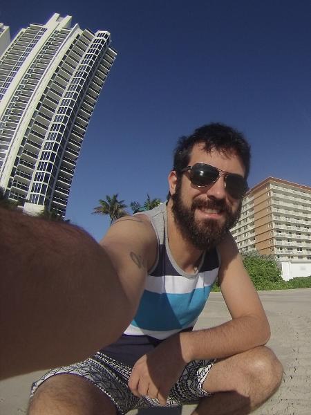 Daniel Ribeiro em Miami - Arquivo pessoal - Arquivo pessoal