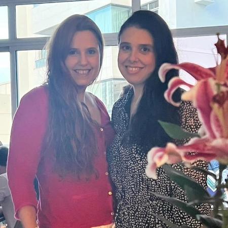 Tatiana Prates (à esq.) e Priscila têm 4 anos de diferença de idade; mais nova descobriu câncer primeiro - Arquivo pessoal