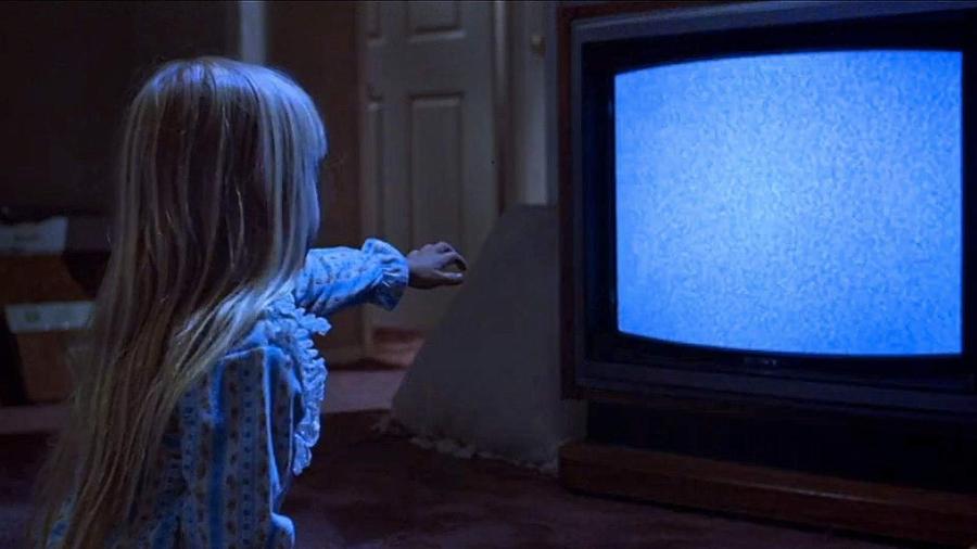 Clássica cena do filme 'Poltergeist', dos anos 1980