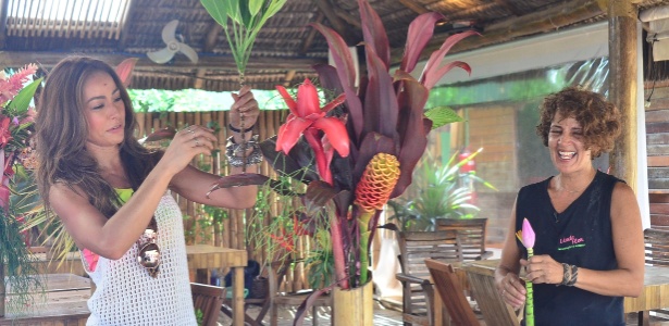 Sabrina grava "Parente por um dia" no litoral paulista - Antônio Chahestian/Divulgação/Record - Antônio Chahestian/Divulgação/Record