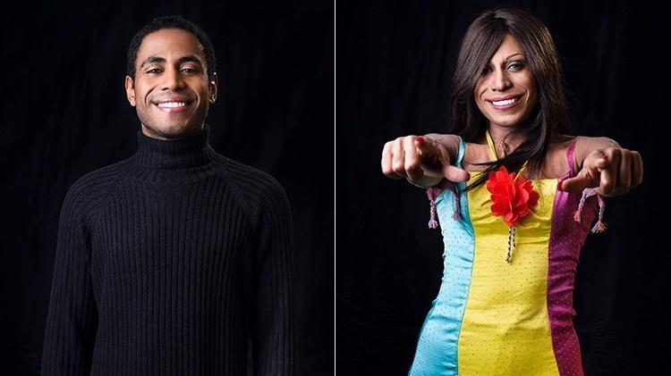 Ícaro Silva antes e depois no Show dos Famosos - Ramón Vasconcelos/Divulgação/TV Globo - Ramón Vasconcelos/Divulgação/TV Globo