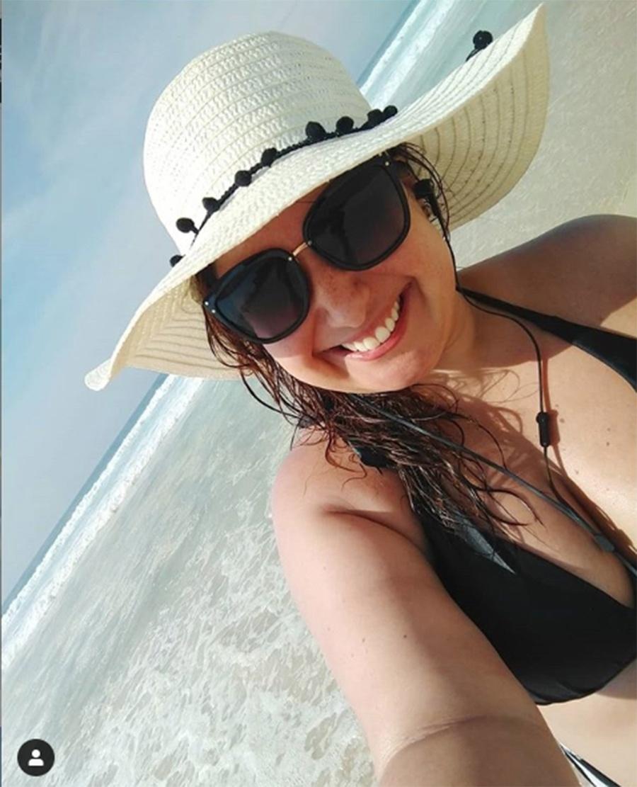 Mariana Xavier aproveita o verão na praia da Barra da Tijuca, zona oeste do Rio - Reprodução/Instagram