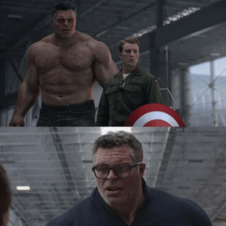 Hulk recebeu um novo filtro em "Vingadores: Ultimato" - Reprodução