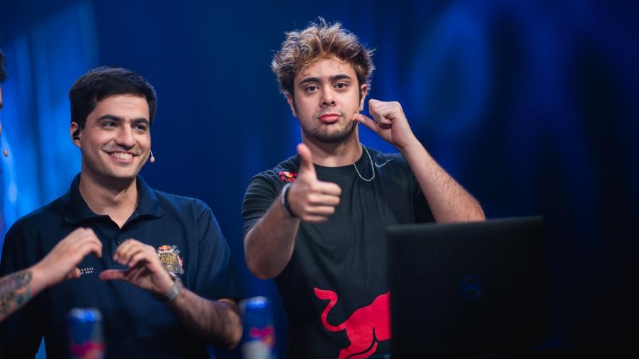 YoDa durante transmissão do torneio Red Bull Player One 2019 - Divulgação/Riot Games