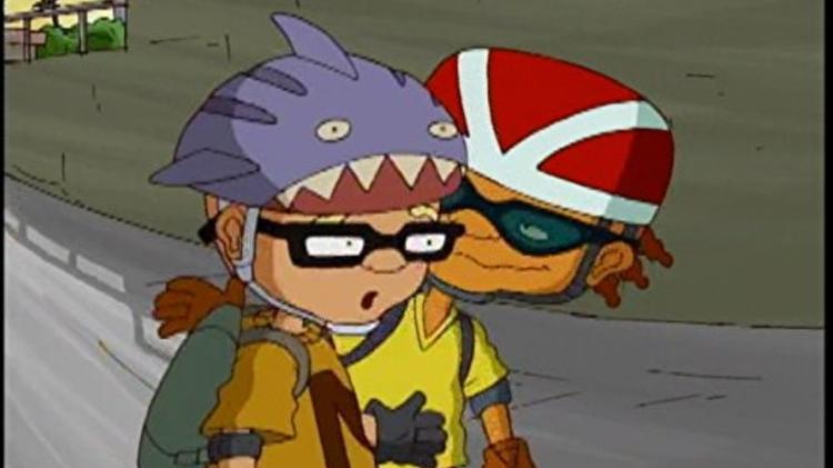 Cena do seriado 'Rocket Power' - Reprodução - Reprodução