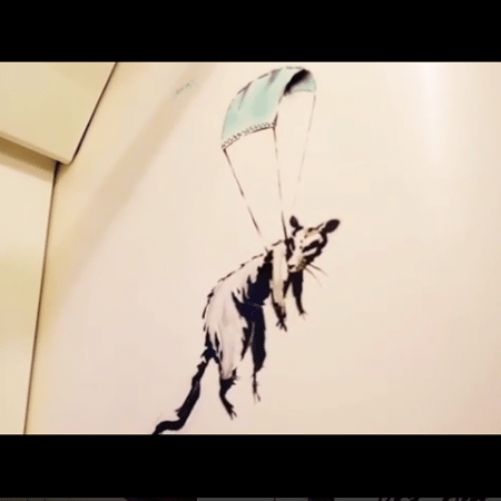 Nova intervenção de Banksy no metrô de Londres - Reprodução / Instagram