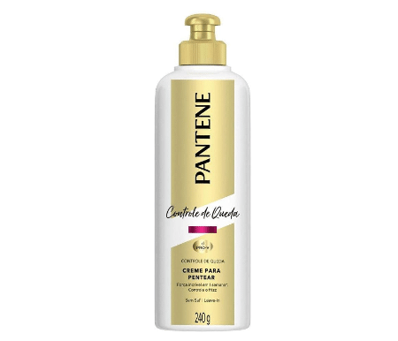 Creme de Pentear Controle de Queda, Pantene - Divulgação/Amazon - Divulgação/Amazon