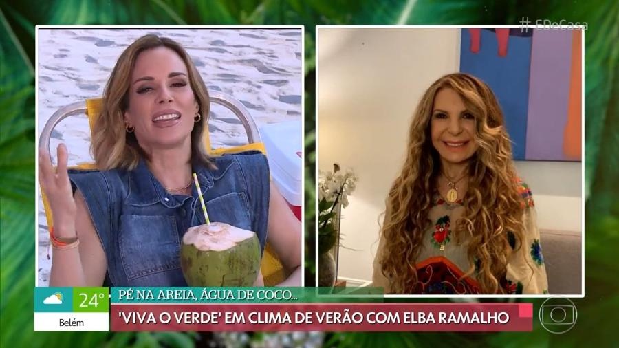 Ana Furtado e Elba Ramalho - Globo