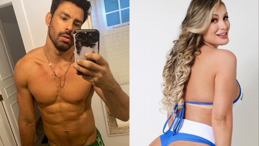 Andressa Urach revela já ter ficado com Cauã Reymond