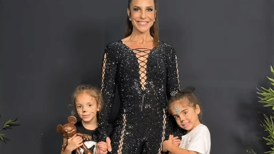 Ivete Sangalo celebra o aniversário das filhas, Maria e Helena