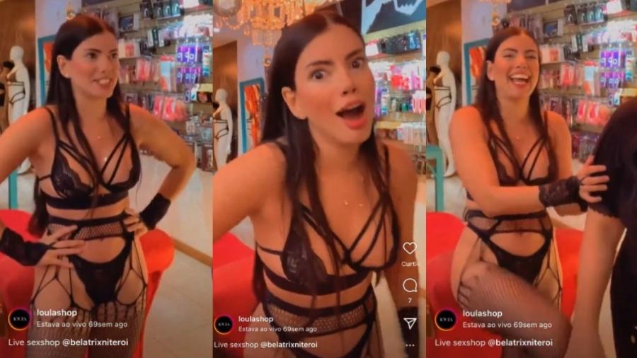 BBB 24: Fernanda em vídeo como modelo de lingerie - Reprodução/Instagram