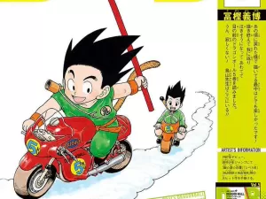 Autor de 'Hunter x Hunter' homenageia capa icônica de 'Dragon Ball'