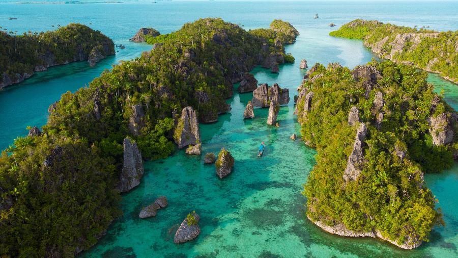 Misool, Raja Ampat, Indonésia Misool, Raja Ampat, Indonésia