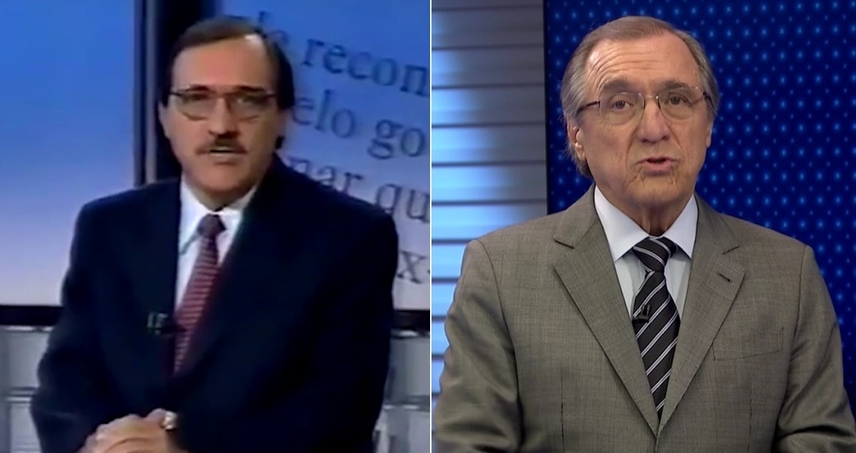 Comentarista do "Jornal da Globo", Carlos Alberto Sardenberg já fez parte do "Aqui Agora" e também falava de economia; antes dele, quem "explicava" juros e inflação no telejornal do SBT era o pugilista Maguila - Montagem/UOL