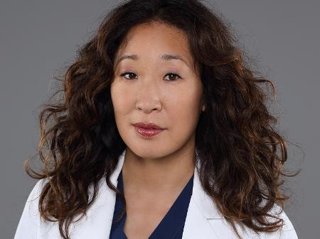 A atriz canadense Sandra Oh como Cristina Yang em "Grey"s Anatomy" - Divulgação/ABC