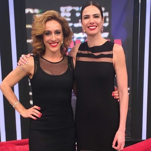 Cynthia Benini no "Luciana By Night", na RedeTV! - Divulgalção/RedeTV! - Divulgalção/RedeTV!