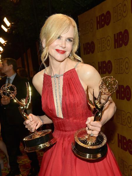 Nicole Kidman faz alerta sobre violência doméstica no Emmy Awards - Getty Images