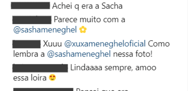 Os internautas se surpreenderam com a semelhança entre mãe e filha - Reprodução/Instagram - Reprodução/Instagram