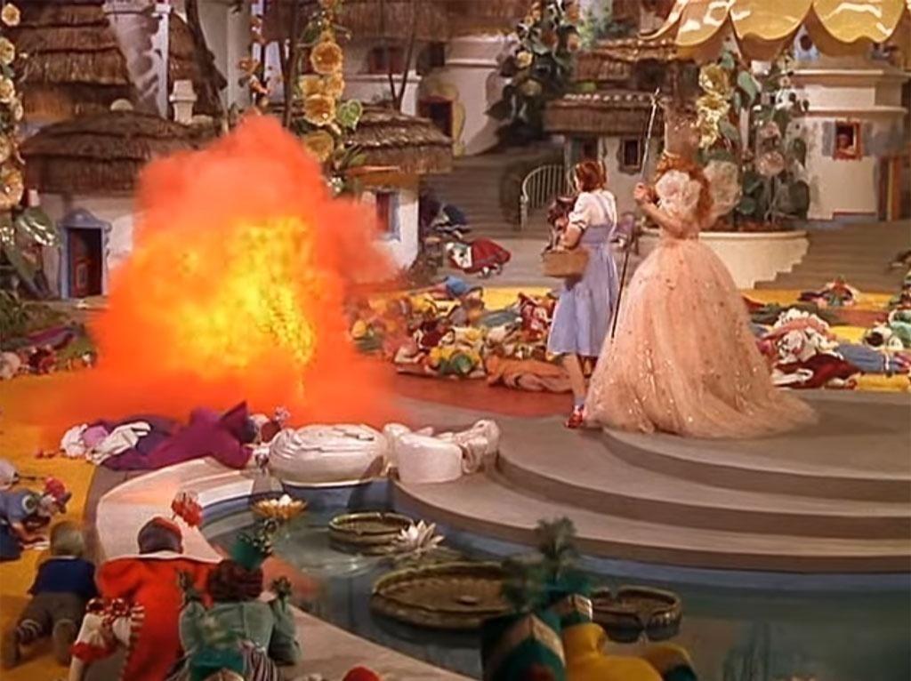 Cena de "O Mágico de Oz" (1939) -
                                                    Divulgação