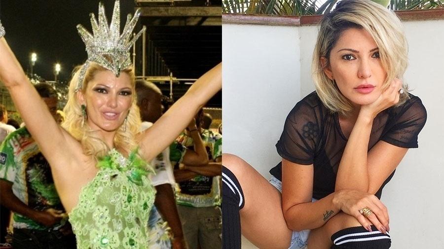 Aos 45, Antonia Fontenelle está mais bonita e sexy do que quando desfilou na Mocidade Independente de Padre Miguel, em 2011. Mãe de Samuel, 21 anos, e do pequeno Salvatore, 1 ano e 11 meses, a apresentadora não se descuida e mantém o corpo em forma com alimentação saudável e exercícios - Photo Rio News e Reprodução/Instagram