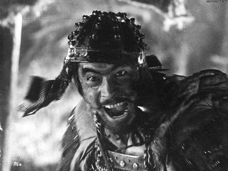 Cena do filme "Os Sete Samurais" - Reprodução