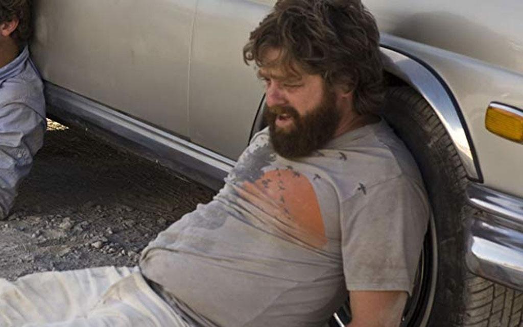 Zach Galifianakis em cena de "Se Beber, Não Case!" (2009) - Divulgação