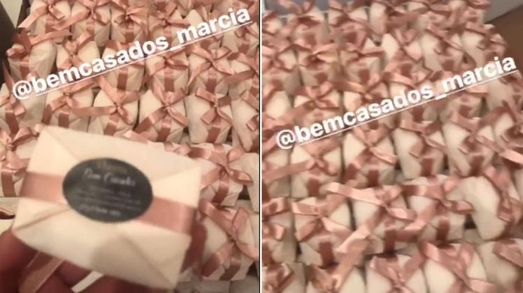 Camilla Camargo mostrou os bem-casados - Reprodução/Instagram - Reprodução/Instagram