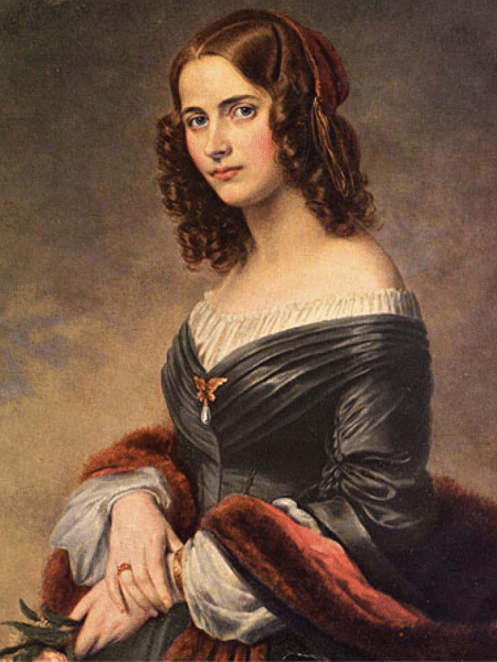 A caompositora Fanny Mendelssohn - Reprodução