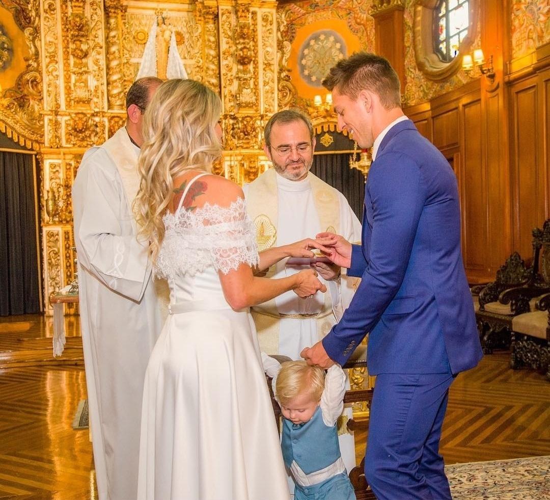 Karina Bacchi e Amaury Nunes se casam em cerimônia religiosa - Reprodução/Instagram/karinabacchi