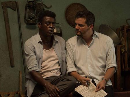 Seu Jorge com Wagner Moura em "Marighella" - Divulgação