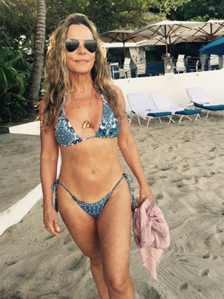 Bruna Lombardi exibe corpo em forma aos 66 anos - Reprodução/Instagram